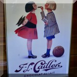 A19. F-L Caillers Chocolat au Lait poster. 